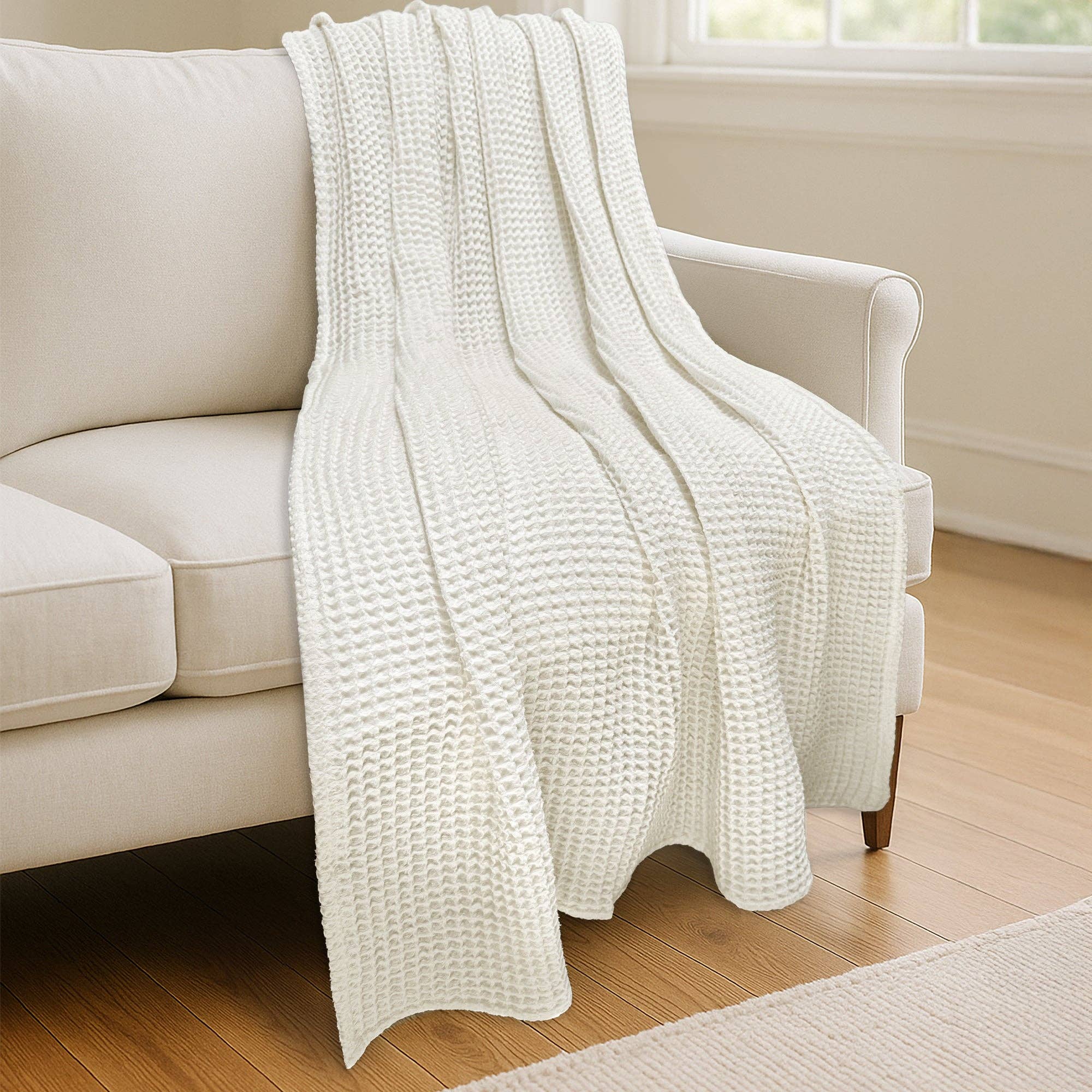 Levtex Home - Wholesale Throw Blanket - Waffle Blanket Throw9