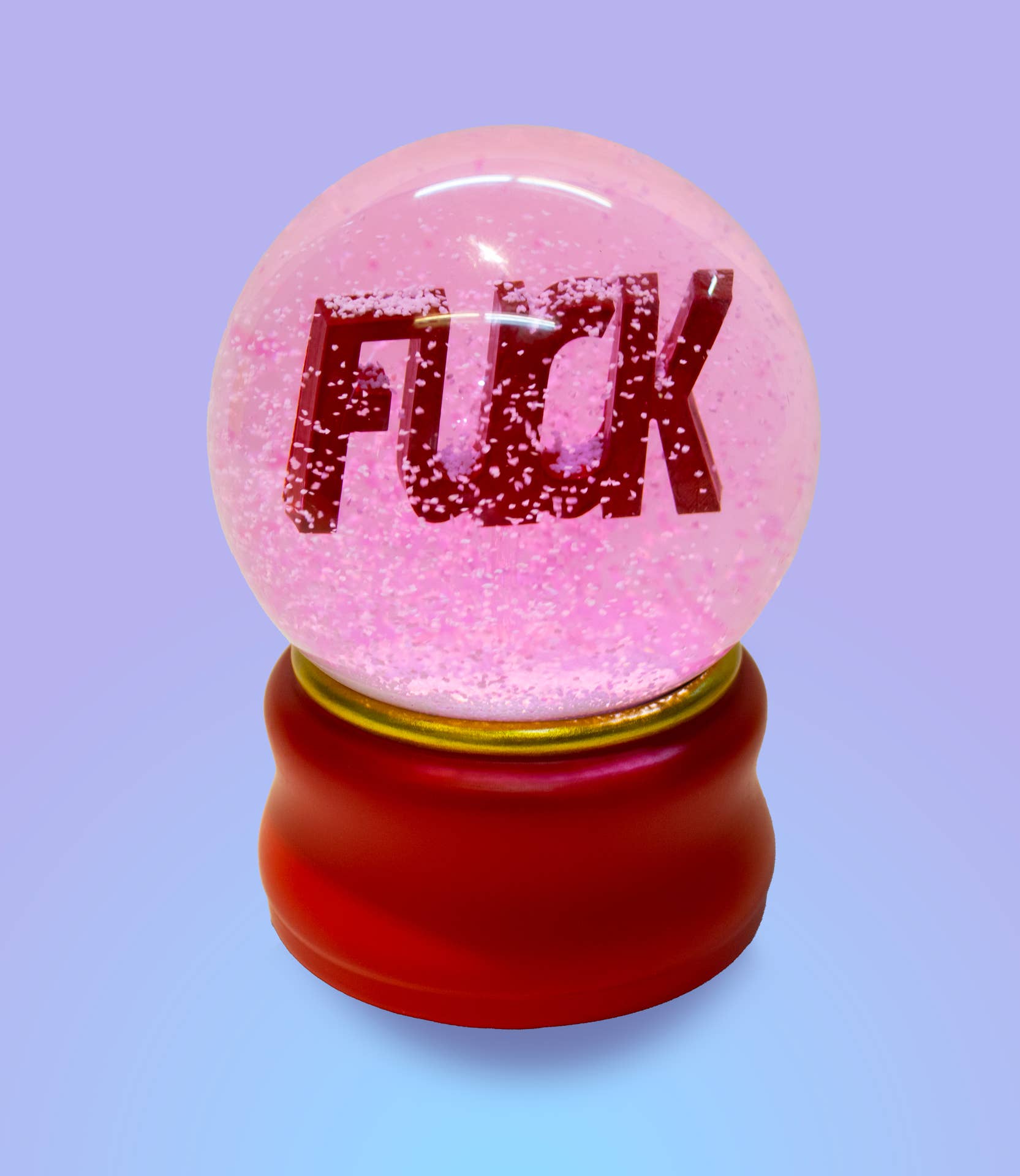 PUREPRODUCTSUSA - Wholesale Snow Globe - Blushing Pink Commemorative FGlobe0