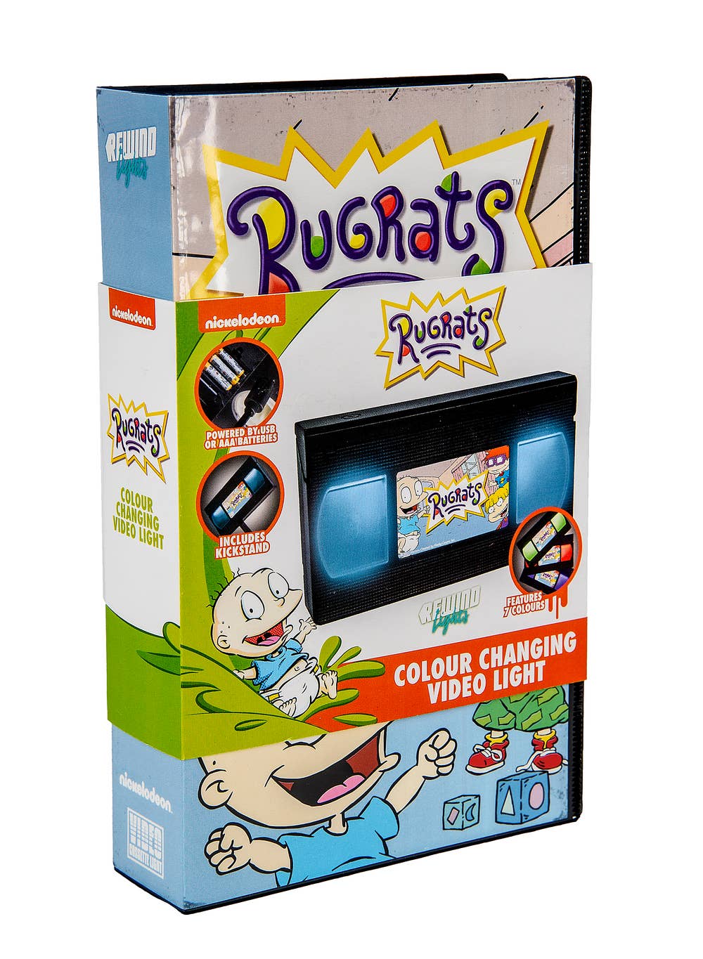 AAA Merchandise Limited – wholesale Light-up toy – Kids & baby – Rugrats: Rewind Lights Video Light2