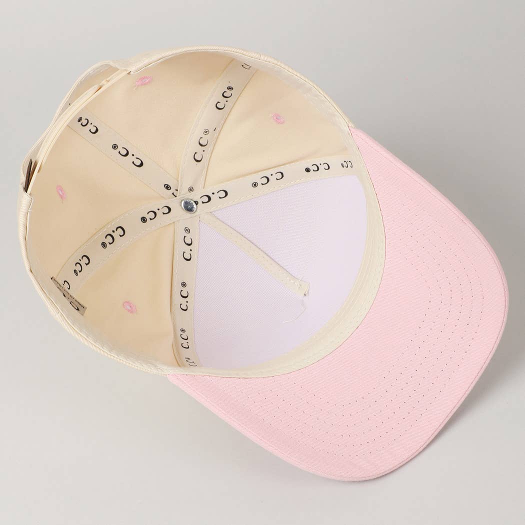 Fashion City - Wholesale Baseball Cap - Unisex - Plain Two-Tone Canvas Cotton Trucker Hat37