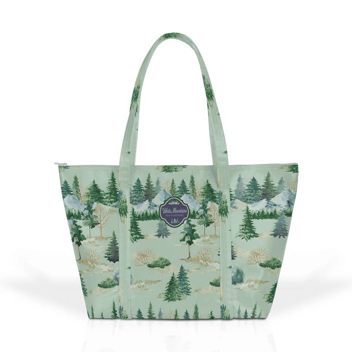 Customizable Vegan Leather Getaway Bag: Green Tree Mountain for wholesale by Matrix