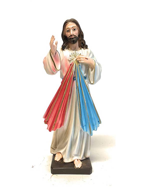 Statue of Merciful Jesus cm. 30 in resin for wholesale by Costa Articoli Religiosi