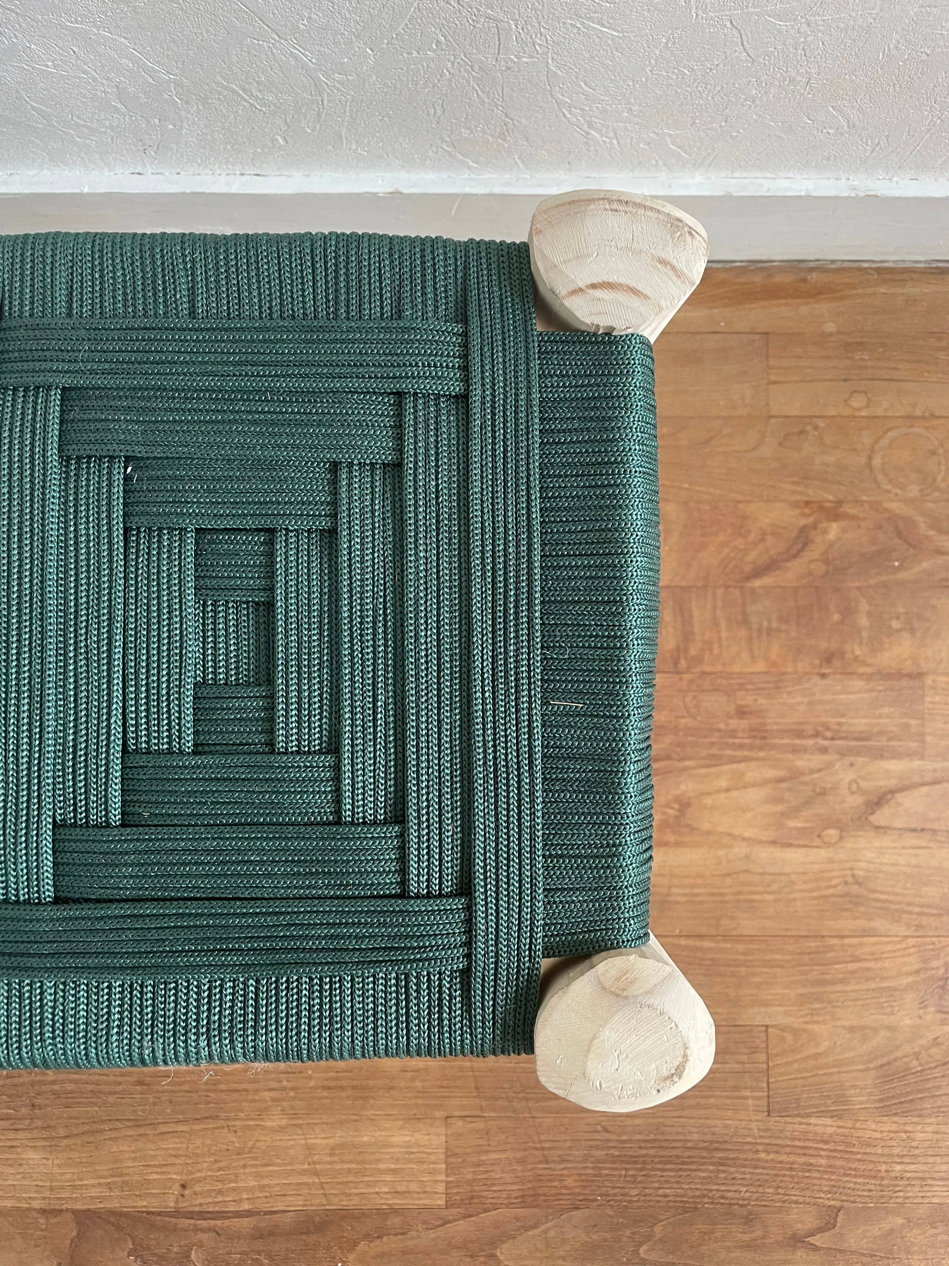 Néda – Engroshandel Taburet – Berberiske marokkanske skamler i træ med farvet nylon sæde7