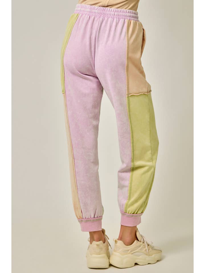 Mystree - Wholesale Pants - Women's - 61539 Color Blocked Track Pants21