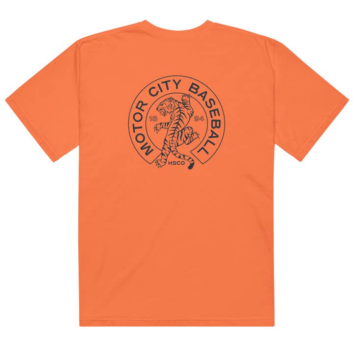 T-shirt de baseball Motor City pour la vente par Homeward Supply Co
