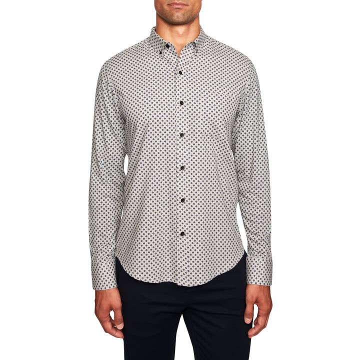 PRICK OMARBETAD LÅNGÄRMAD SKJORTA för wholesale av W.R.K