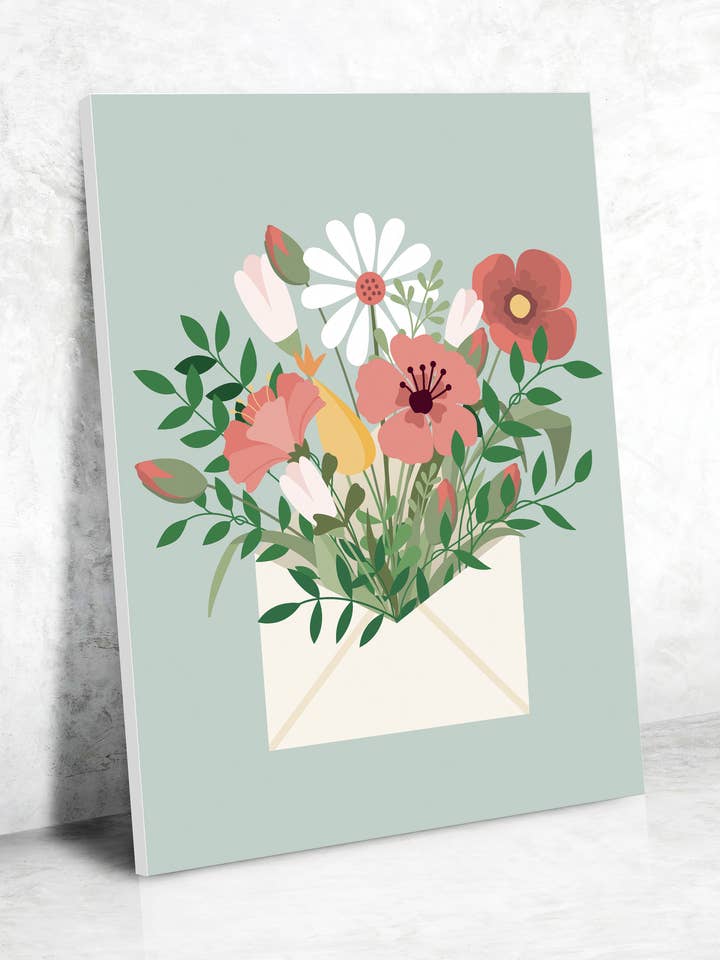 FLOWER NUMBER PAINTING for wholesale by Graine Créative