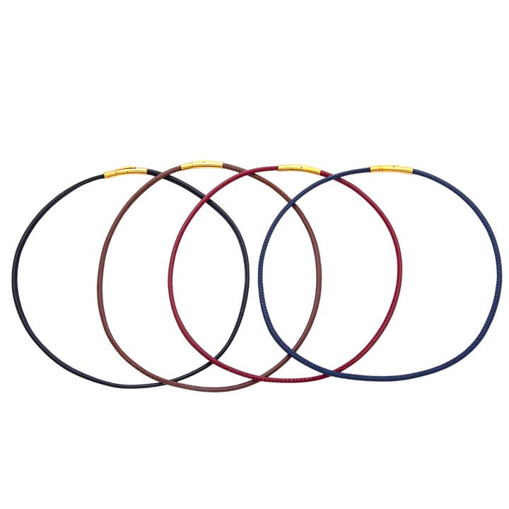 Faux Leather Cord NC-21WA3853 - NC-21WA3856 for wholesale by Simply Jewels