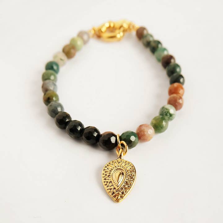 Augusta Jewellery - Wholesale Beaded Bracelet - Boho Gemstone Beaded Bracelet0