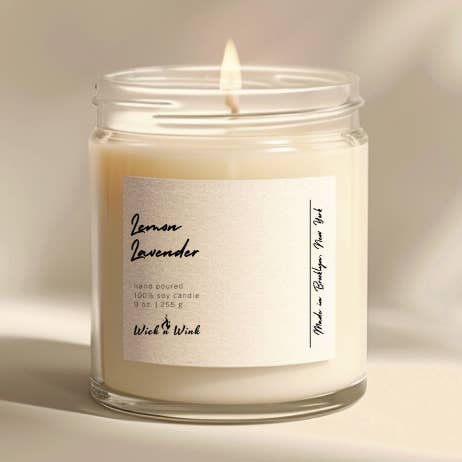 Lemon & Lavender for wholesale by WickNWink