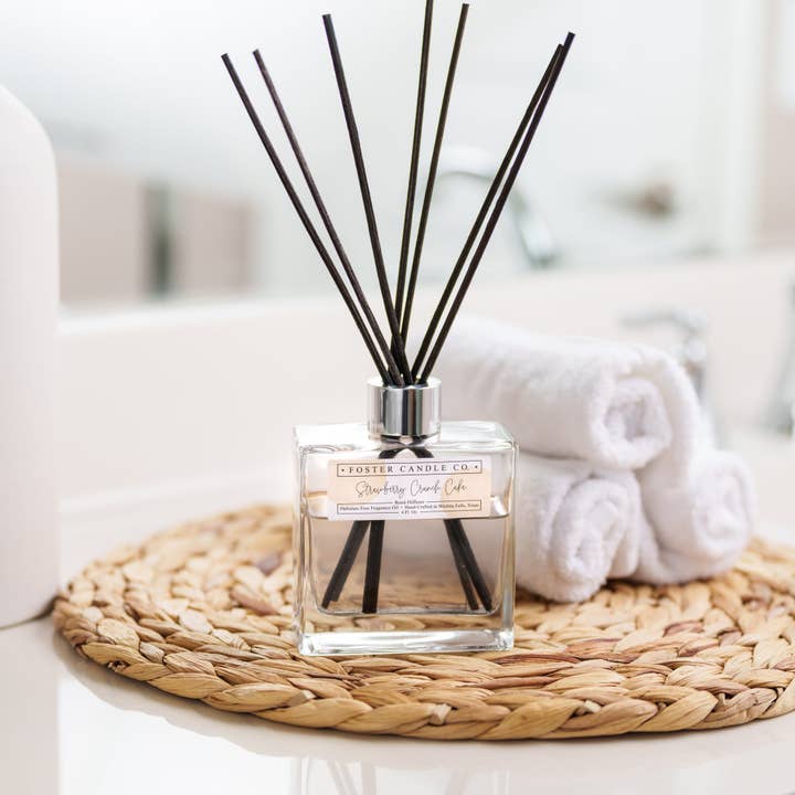 Strawberry Crunch Cake 4 Fl. oz. for wholesale by Foster Candle Company LLC