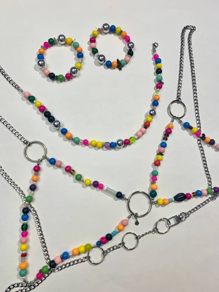 Shop Journal Vintage - Wholesale Bralette - Women's - Custom bead + chain bra top13