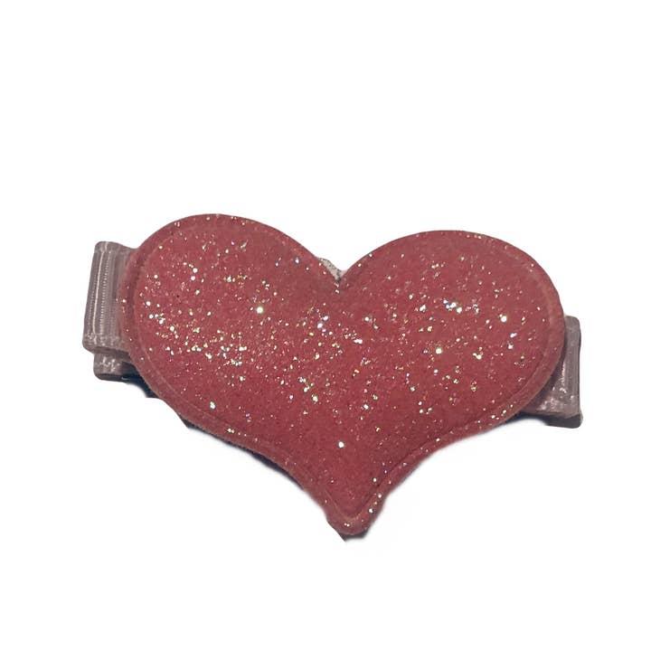 Sparkle Sisters by Couture Clips – Engroshandel Hårspænde - Børn – Sparkle Heart hårklip