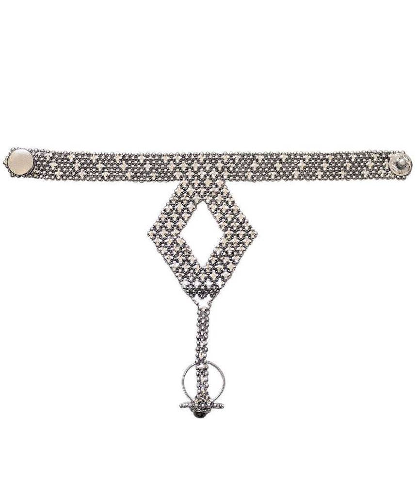 Urbiana – Großhandel Manschettenarmband – Handgeschirr mit Cuffed Cut Out Diamond21