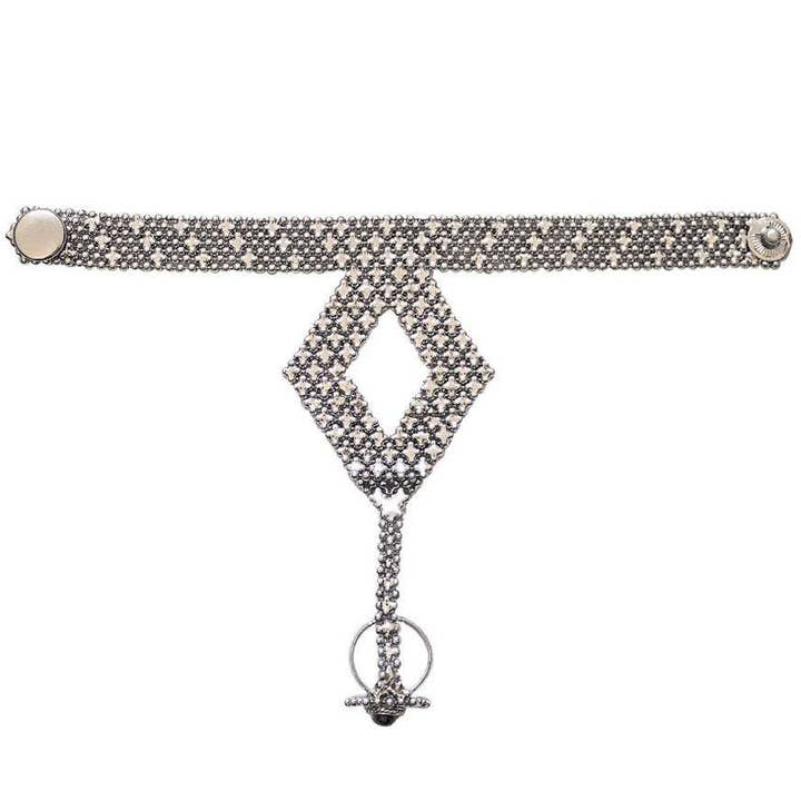 Urbiana – Großhandel Manschettenarmband – Handgeschirr mit Cuffed Cut Out Diamond21