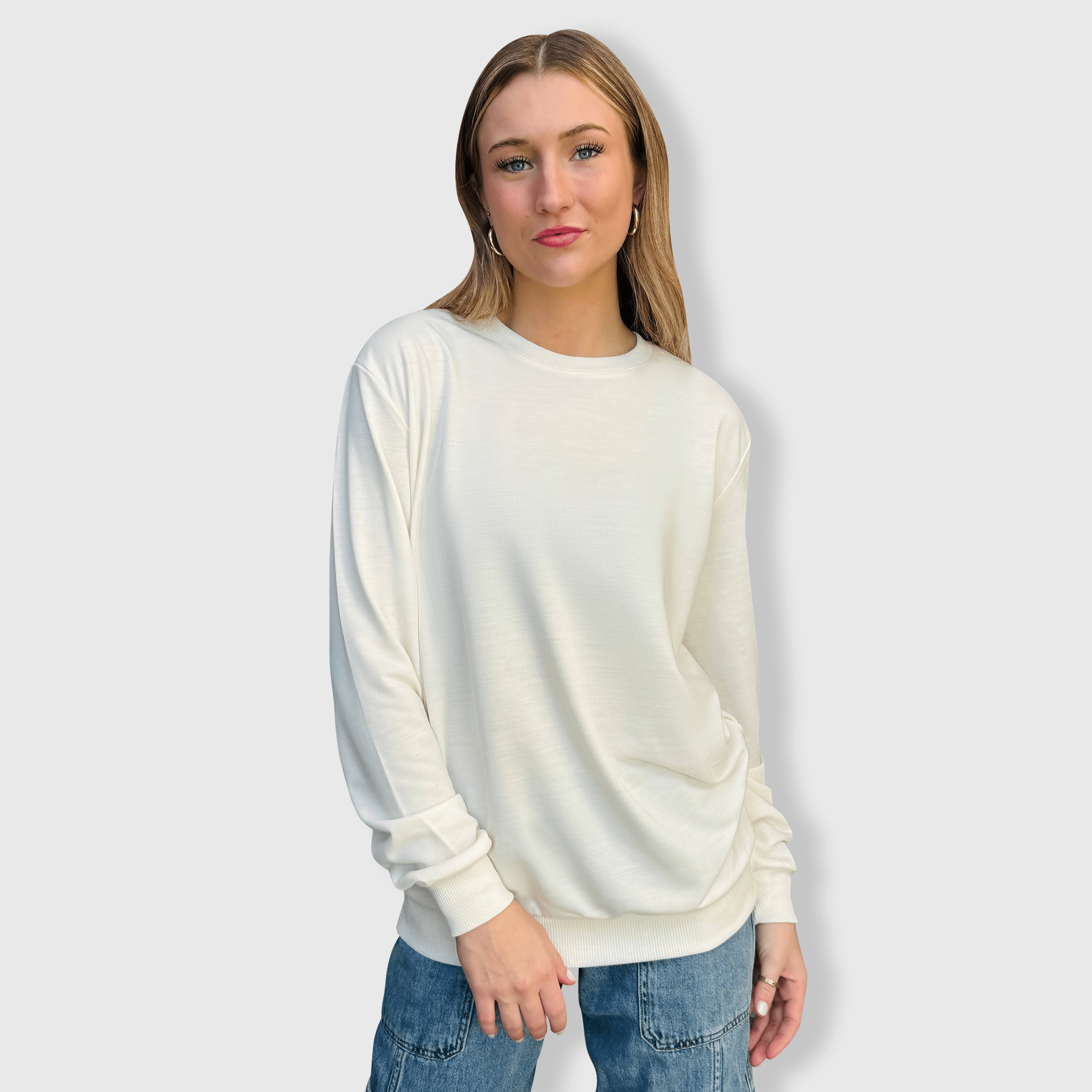 ILTEX Apparel - Vente Sweat-shirt – femme - Sweat-shirt 100 % polyester toucher coton3
