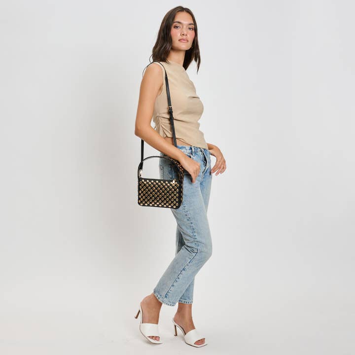 Moda Luxe – wholesale Axelremsväska – Dam – Isabel Nudded Crossbody3