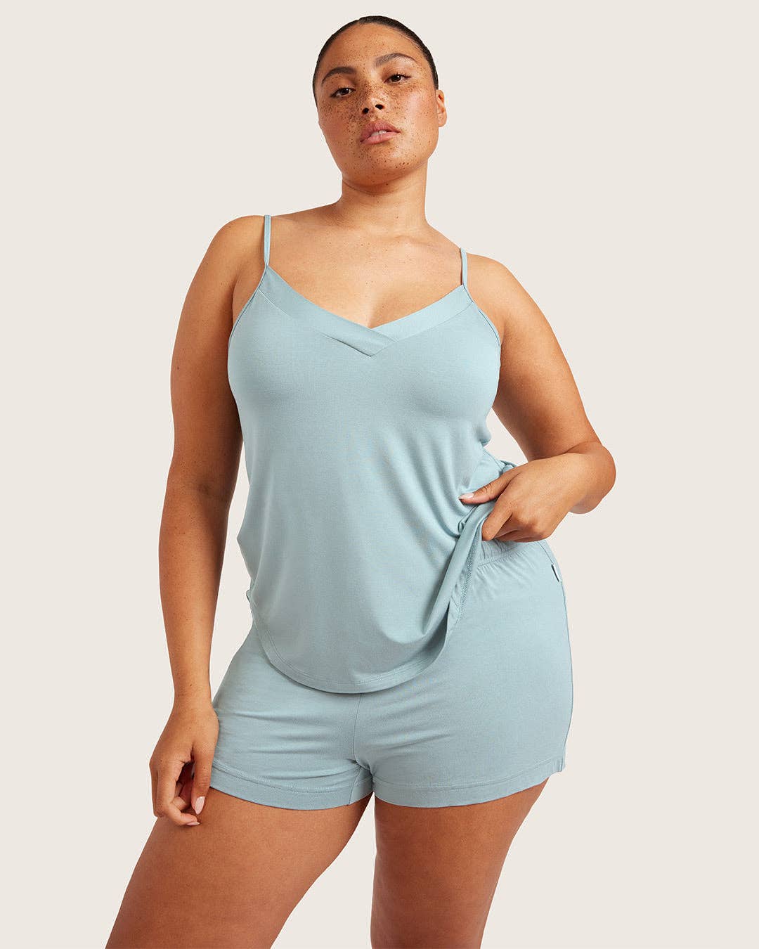 Goodnight Sleep Cami - Mineral Blue for wholesale on Faire12