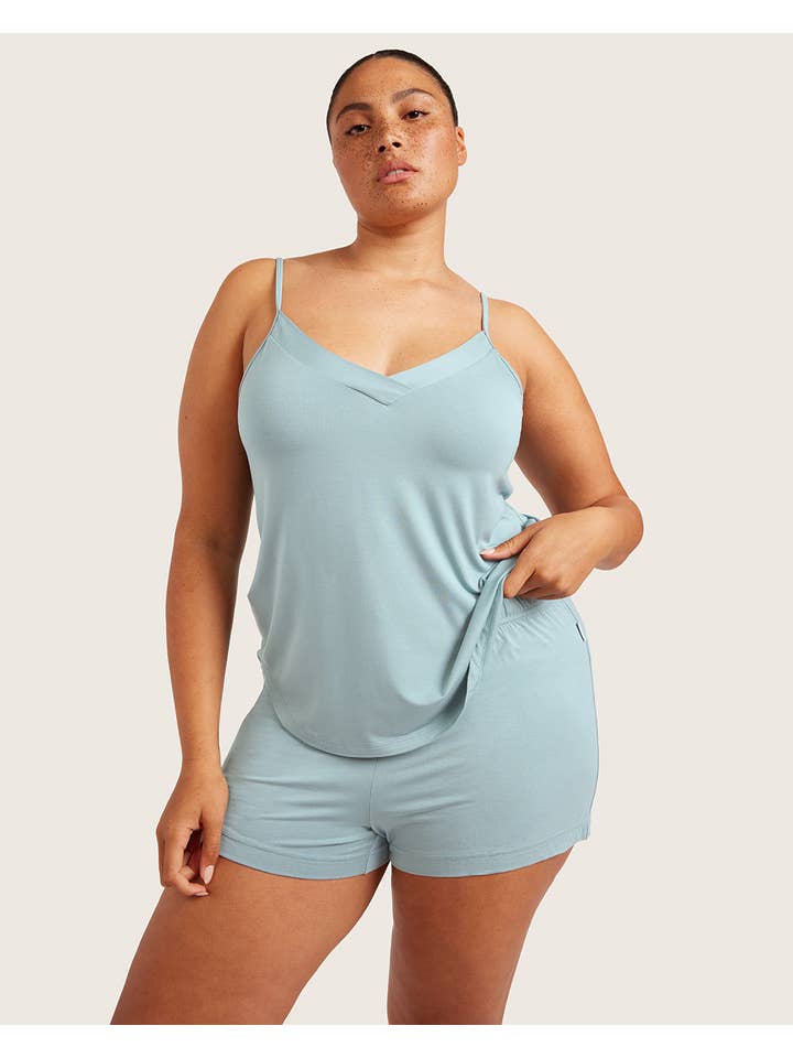 Goodnight Sleep Cami - Mineral Blue for wholesale on Faire12