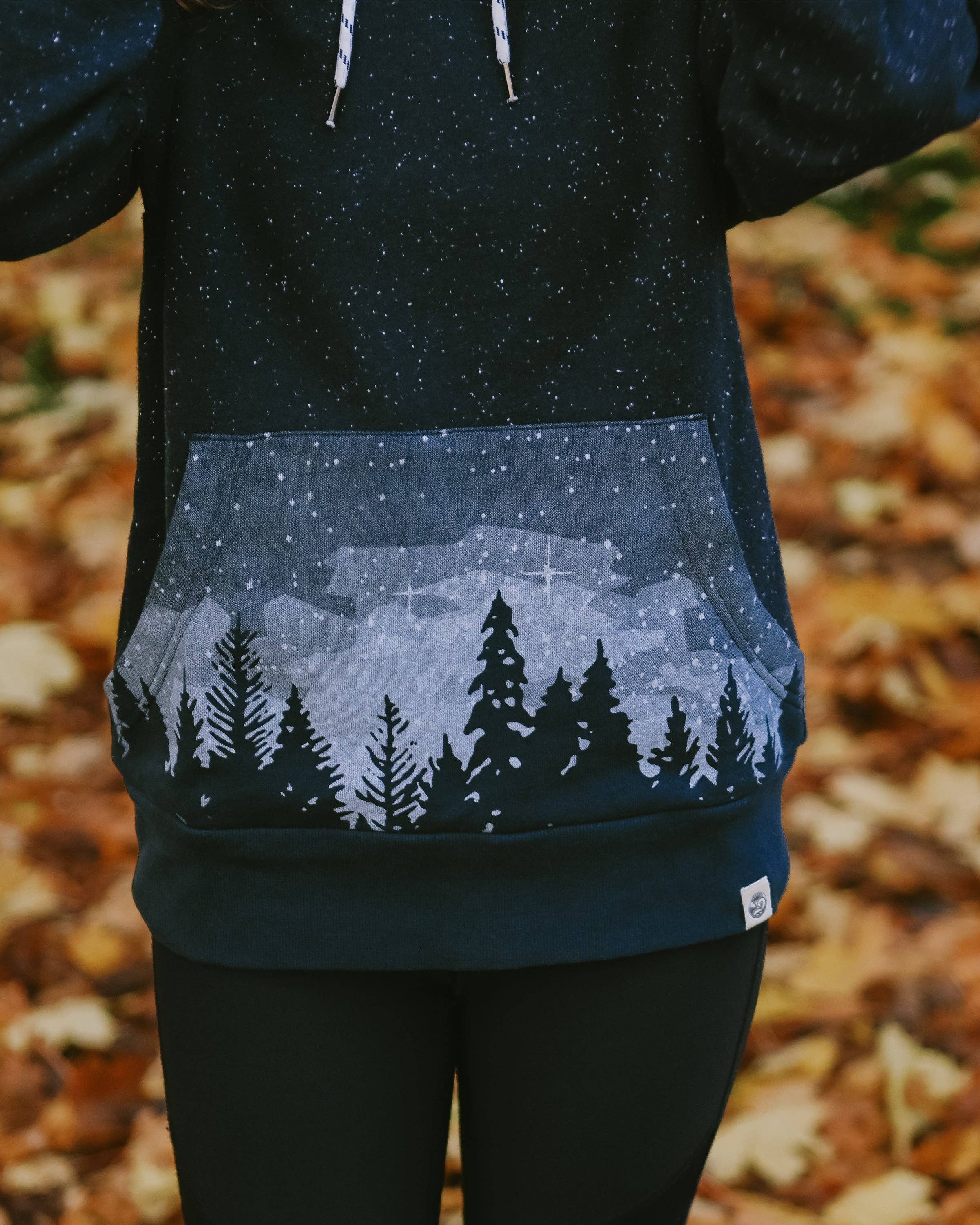 Happy Earth - Wholesale Hoodie - Unisex - Starlit Night Hoodie6