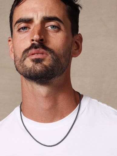 Titan belagd över sterling 3 mm venetiansk rund lådkedja för wholesale av We Are All Smith