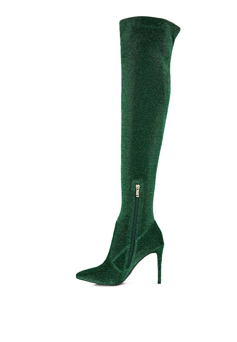 Rag Company - Wholesale Boots - Women's - Tigerlily High Heel Knitted Long Boots16