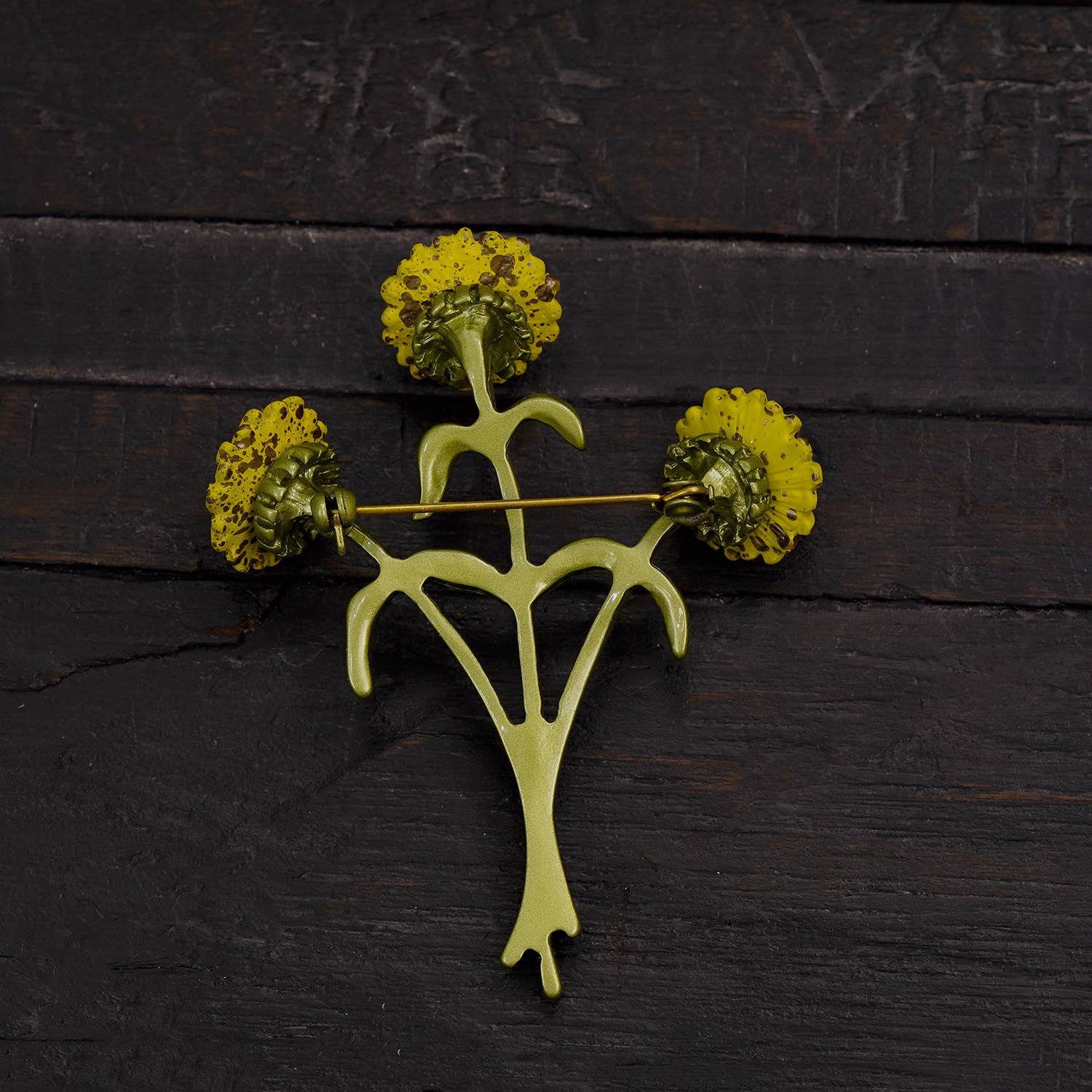 Tourtiwi – alfinete de lapela por atacado – Broche Retro de Girassol, Broche de Flor de Planta em Liga18