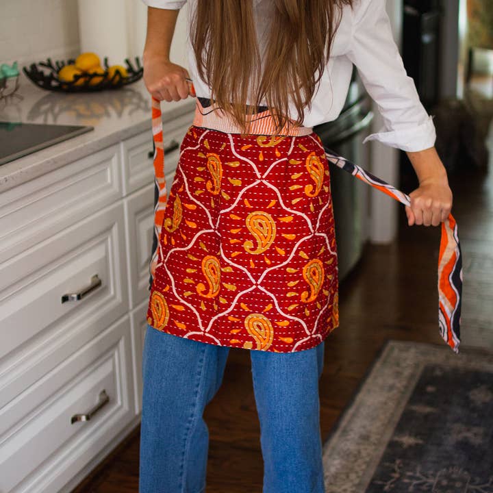Asha Project - Wholesale Apron - Kantha Apron9