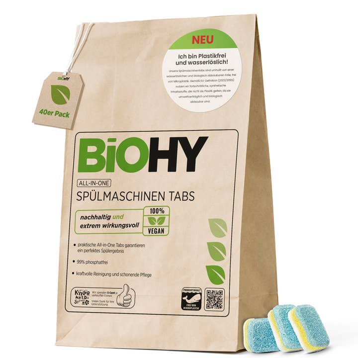 BiOHY - Wholesale Dish Soap - BiOHY All-in-One Dishwasher Tablets, Dishwashing Tablets, Dishwasher Tabs, Dish Tabs10