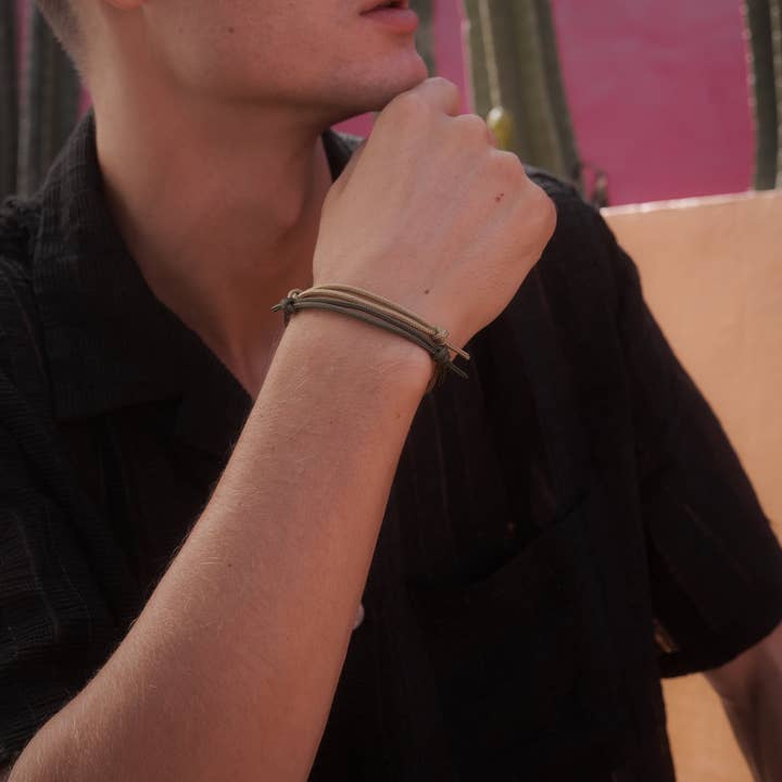 Made By Nami - Wholesale Woven/Braided Bracelet - Set of 2 Surfer Bracelets2