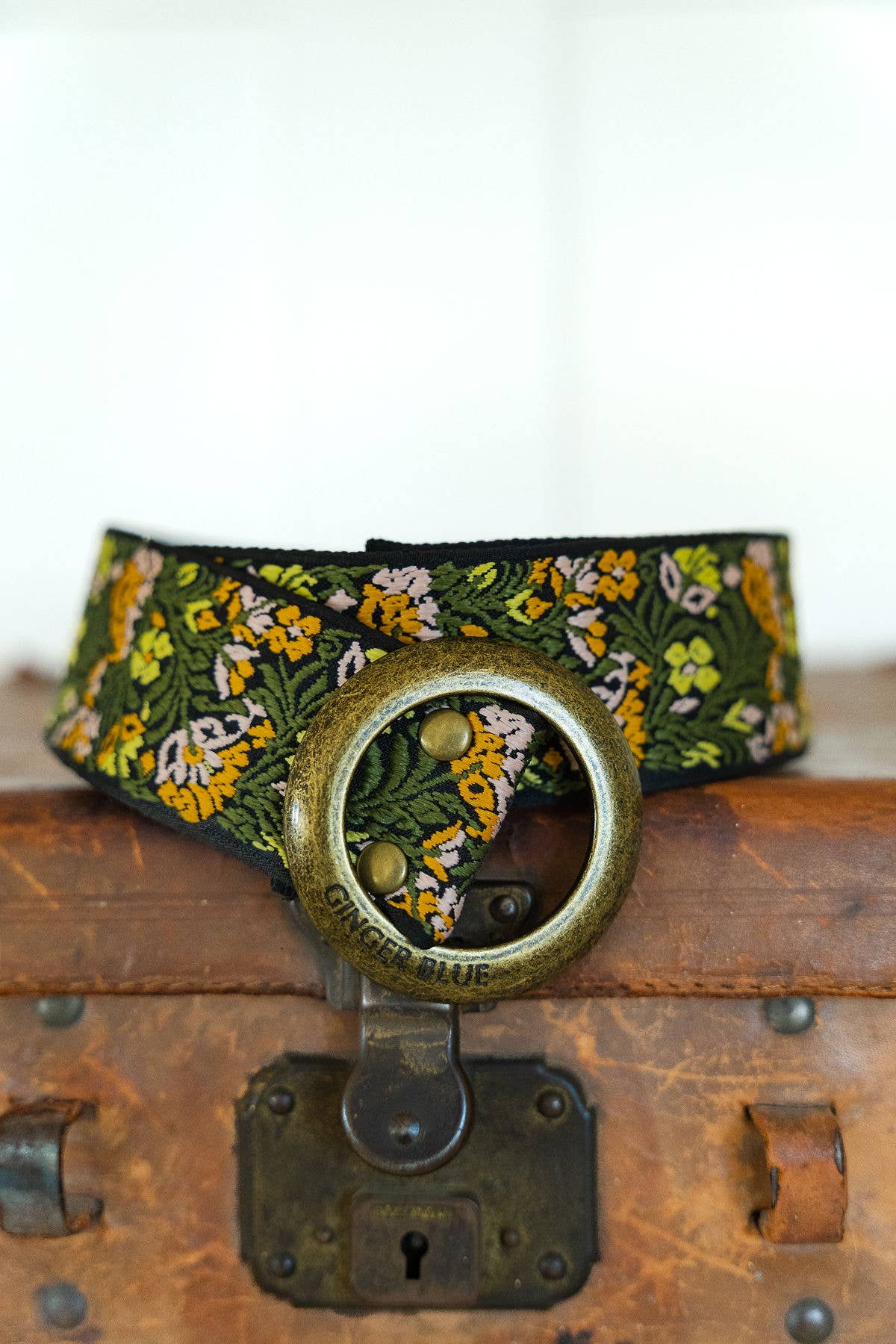 Ginger Blue - Wholesale Belt - Women's - Super Bloom Yellow2