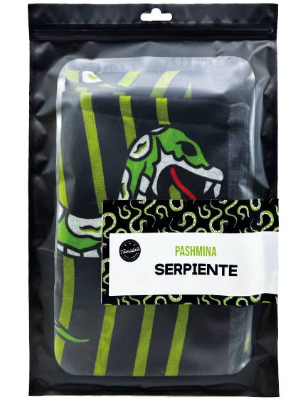 SNAKE PASHMINA 180X60 CM. for wholesale by trinidad