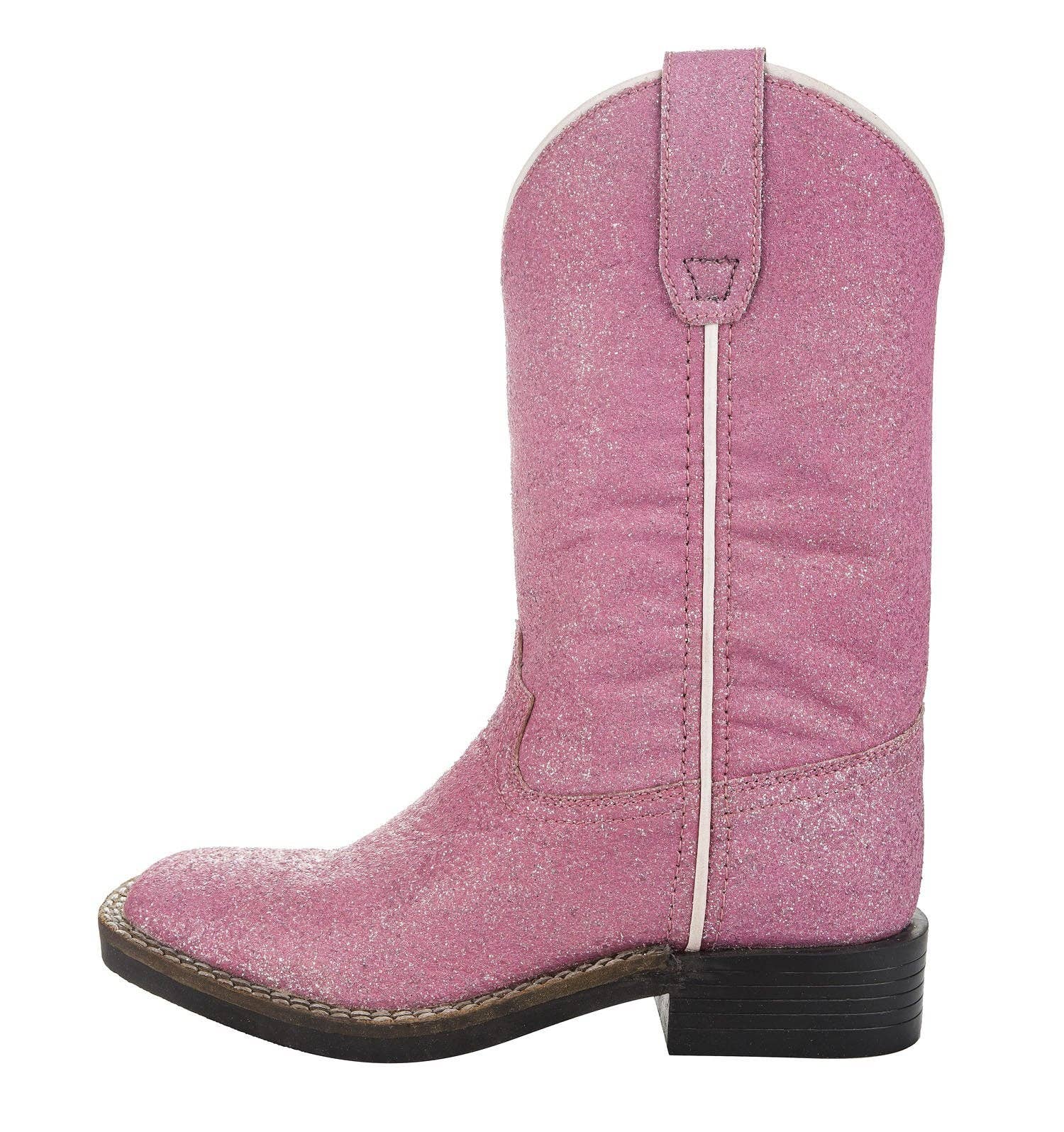 TuffRider Children's Pink Glitter Western Boot for wholesale on Faire1