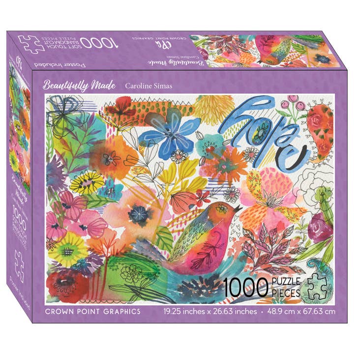 Beautifully Made - 1000 Piece Jigsaw Puzzle for wholesale by Crown Point Graphics