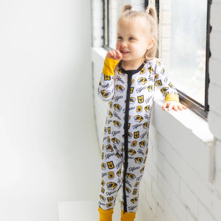 Tailgate Tikes - Wholesale Jumpsuit - Baby - Missouri Tigers Zippy One-Piece7