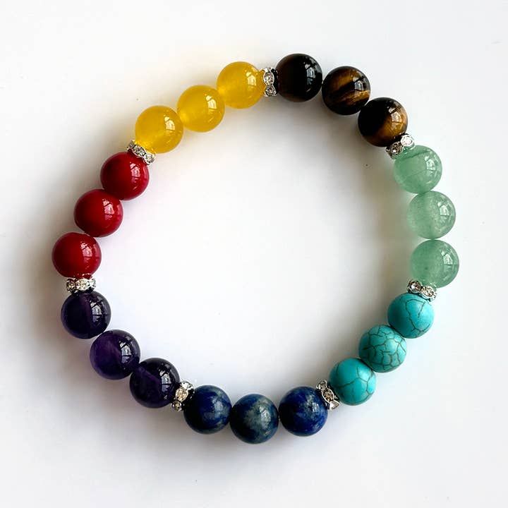 VIE - Wholesale Beaded Bracelet - Crystal Bracelet, 8mm107