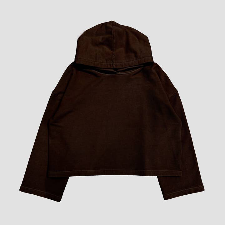 Hoodie surdimensionné délavé à l'acide (AAB602_ACD) pour la vente par The Blank Lab