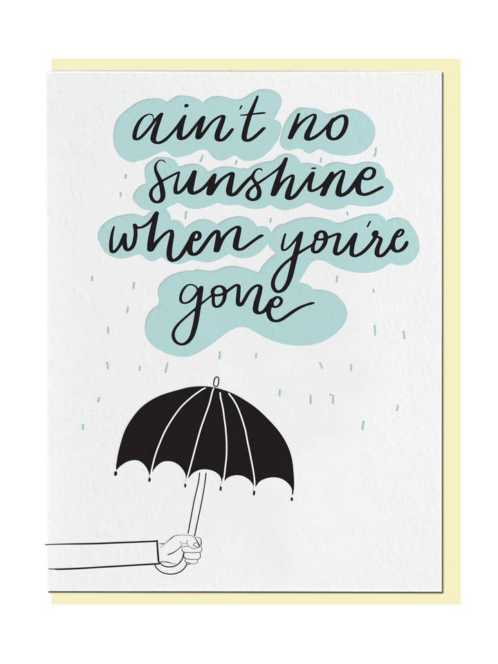 No Sunshine for wholesale by Violet Press