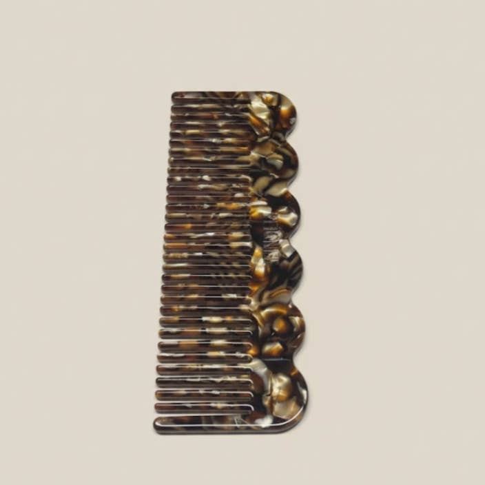 Peignee Paris - Wholesale Hair Brush/Comb - Signature Comb - Espresso1