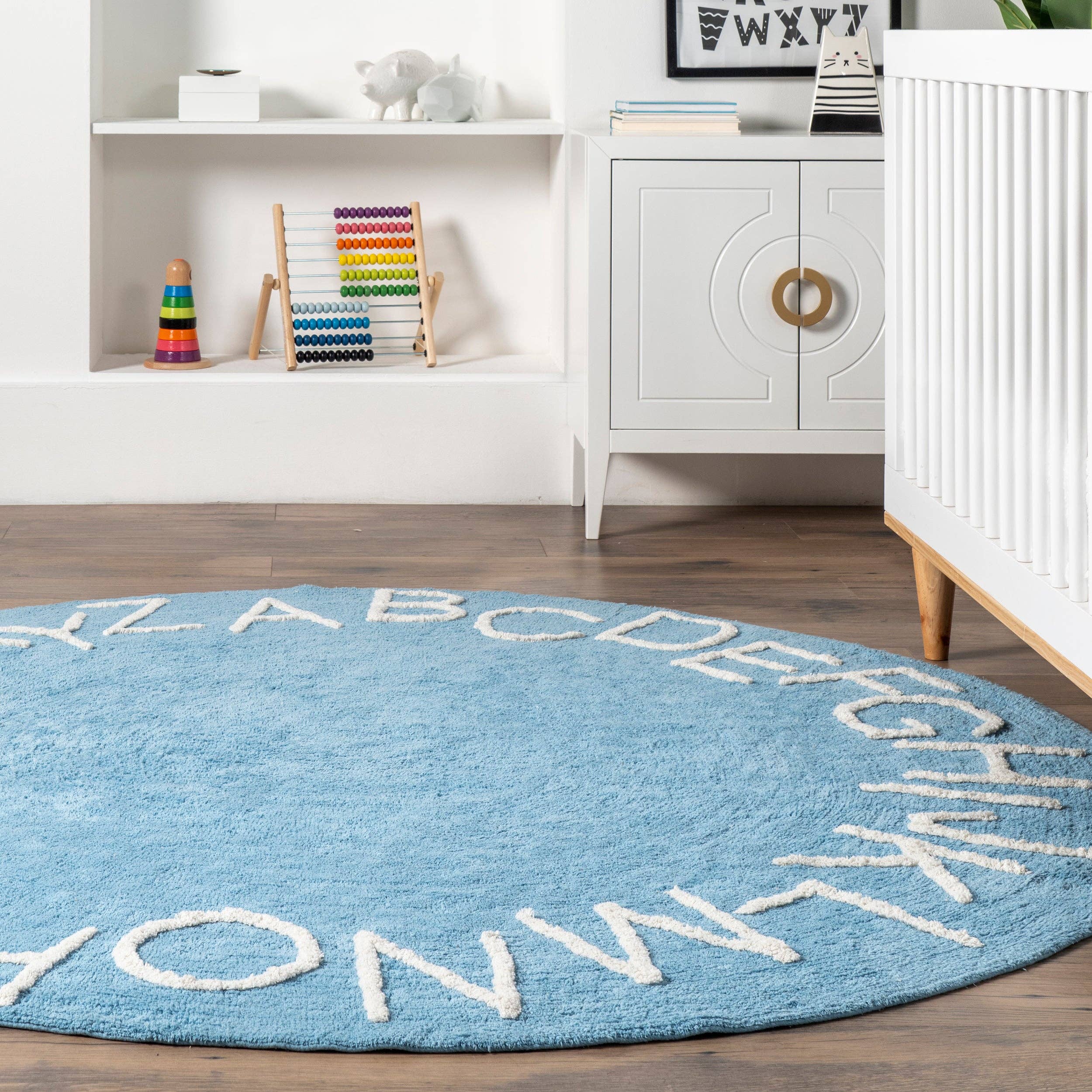 nuLOOM - Wholesale Area Rug - Kids & Baby - Kids Washable Round Alphabet Rug17