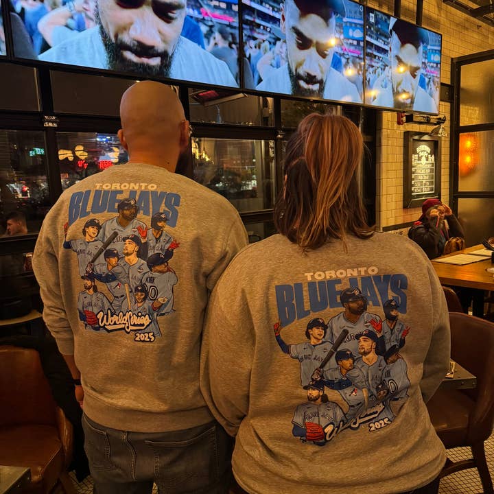 Stacy Marie Stranzl - Wholesale Graphic Sweatshirt - Unisex - Toronto Blue Jays Crewneck Sweatshirt4