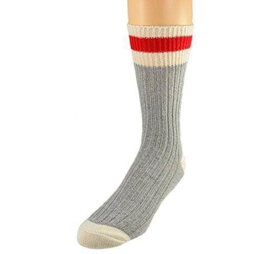 Sierra Socks – wholesale Socks – Men's – Wool Striped Boot Work Men's 3 Pair Pack Socks M64004