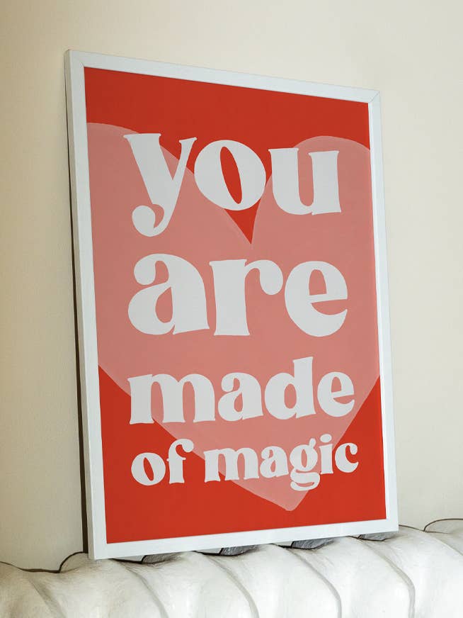 Art Print A5 – YOU ARE MAGIC – Colorful Graphic Illustration for wholesale by Taxi Brousse