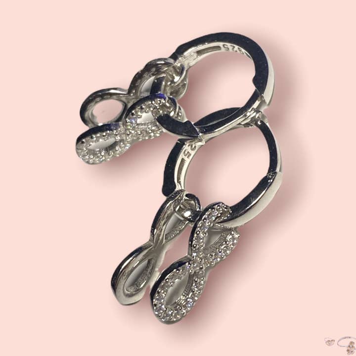 Örhängen oändlighet för wholesale av Shine Juwely