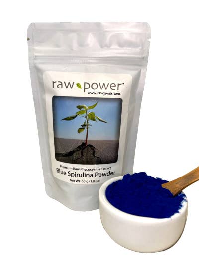 Blue Spirulina Powder, Raw Power (Phycocyanin Extract) for wholesale by Raw Power