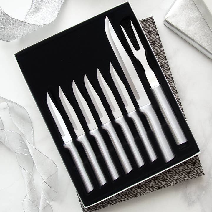 Rada Cutlery - Wholesale Knife Set - Silver Meat Lover's Gift Set