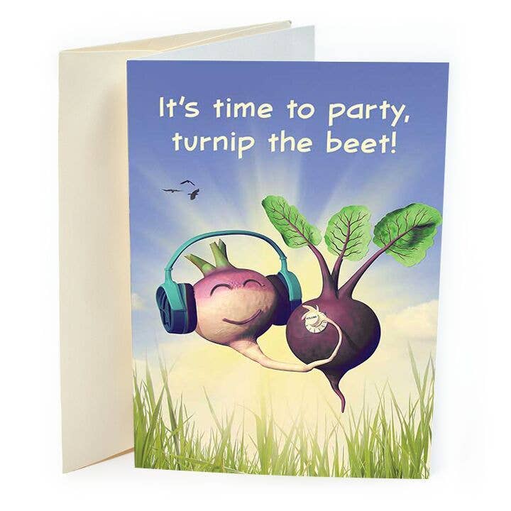 ¡Es hora de fiesta, nabo La remolacha! para venta al por mayor de St Thomas Greetings