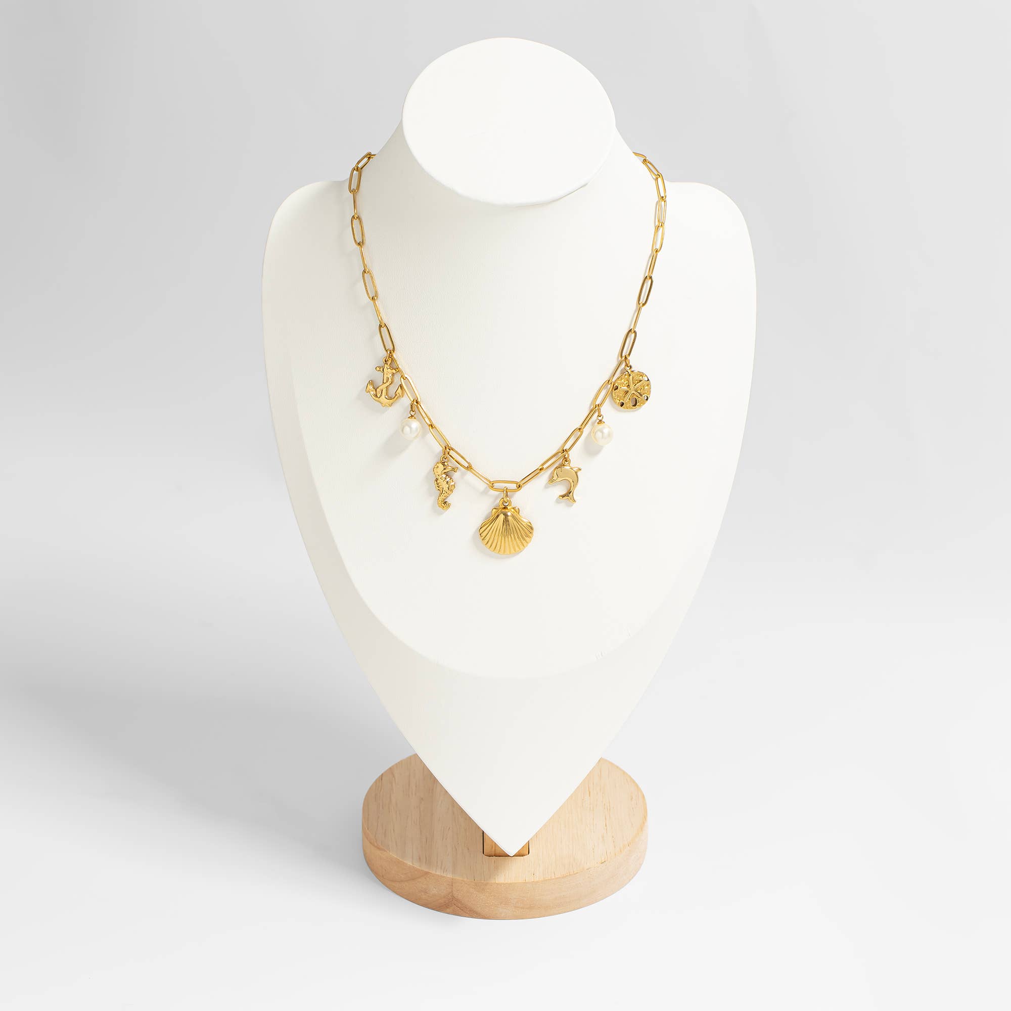 WJW - Wholesale Individuele bedel/hanger - 8mm glazen parelbedels19