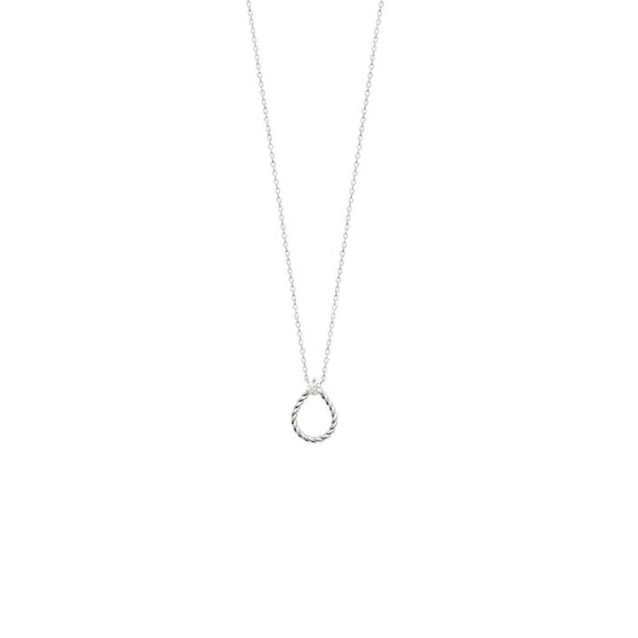 JewelryPrivateLabel Tilly .925 Sterling Silver Plated Rhodium Necklace Cubic Zirconia for wholesale by Jewelry Private Label