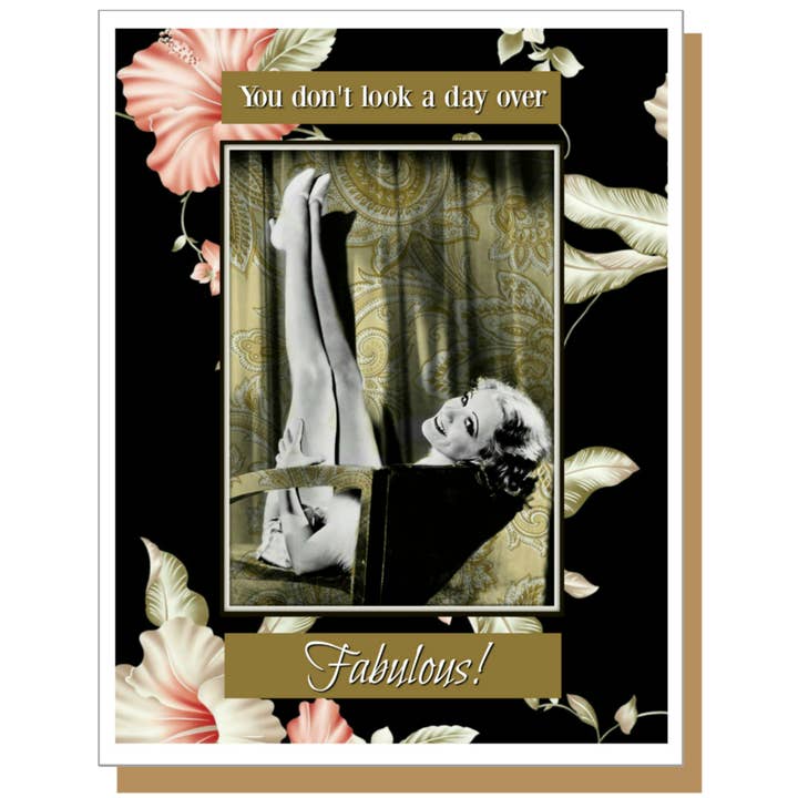 Ümlaut Brooklyn - Wholesale Birthday Card - Fabulous - Female Birthday Greeting Card